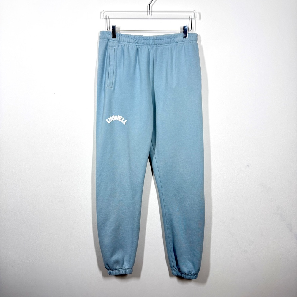 Unwell by Alex Cooper Podcaster Women's Size Medium Light Blue Jogger Sweatpants